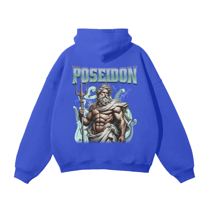 POSEIDON Unisex Oversized Hoodie