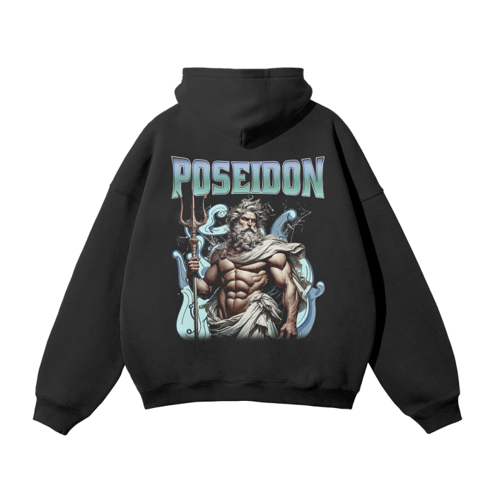 POSEIDON Unisex Oversized Hoodie