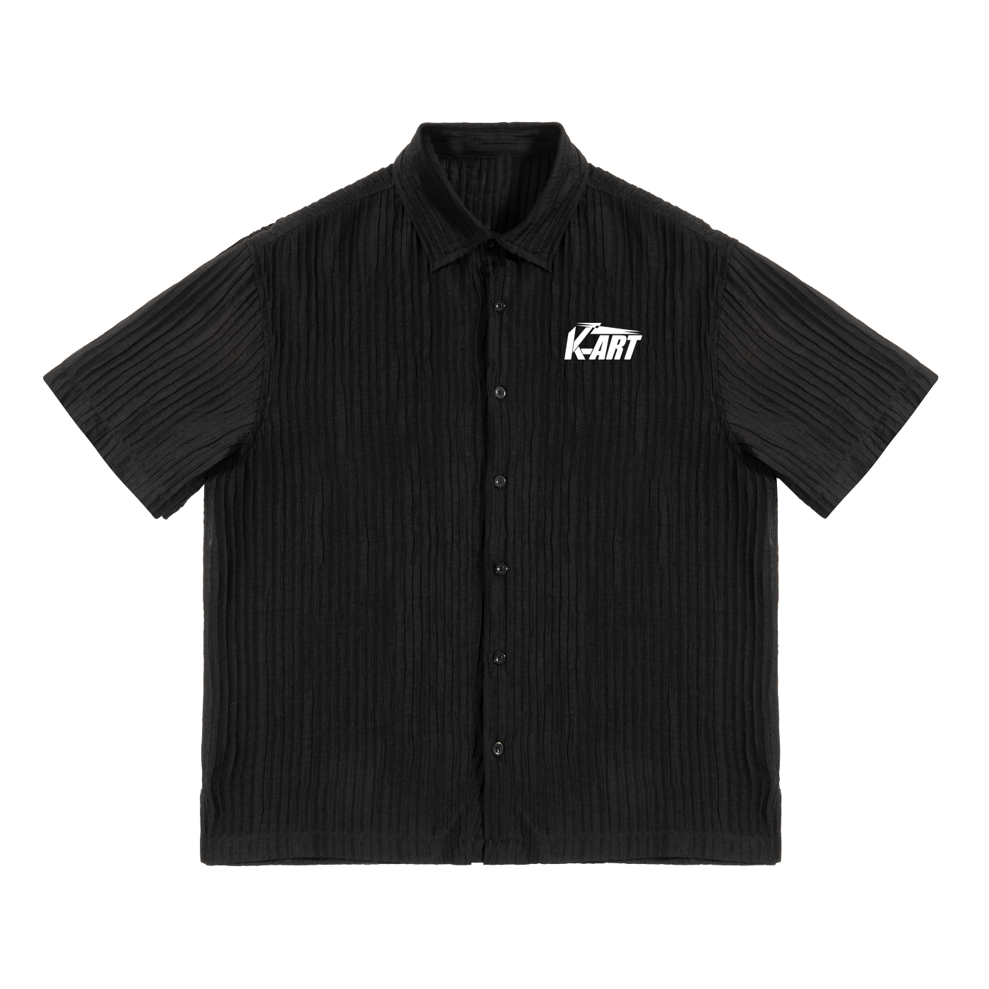 K ART LOGO Tencel Jacquard Shirt
