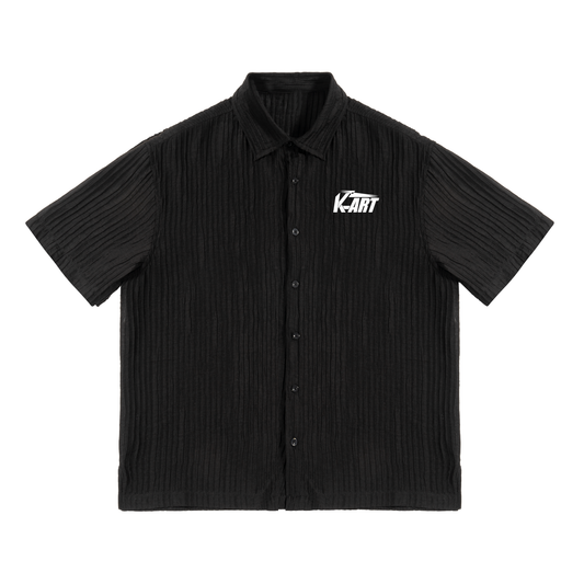 K ART LOGO Tencel Jacquard Shirt