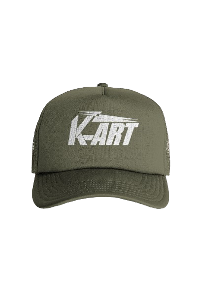 K ART LOGO Foam Trucker Hat