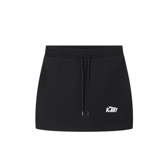 (WOMEN) K ART LOGO Essential Drawstring Skirt