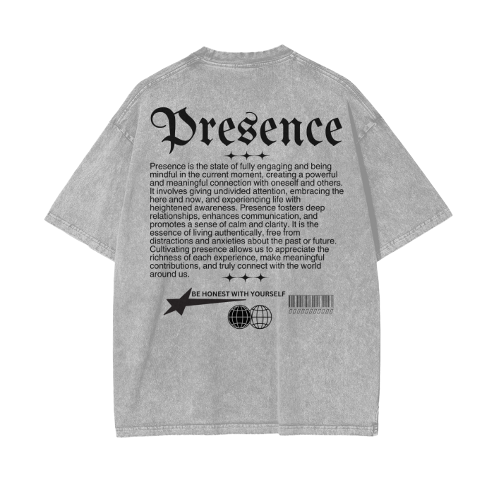 PRESENCE Oversize T-Shirt - 250 GSM