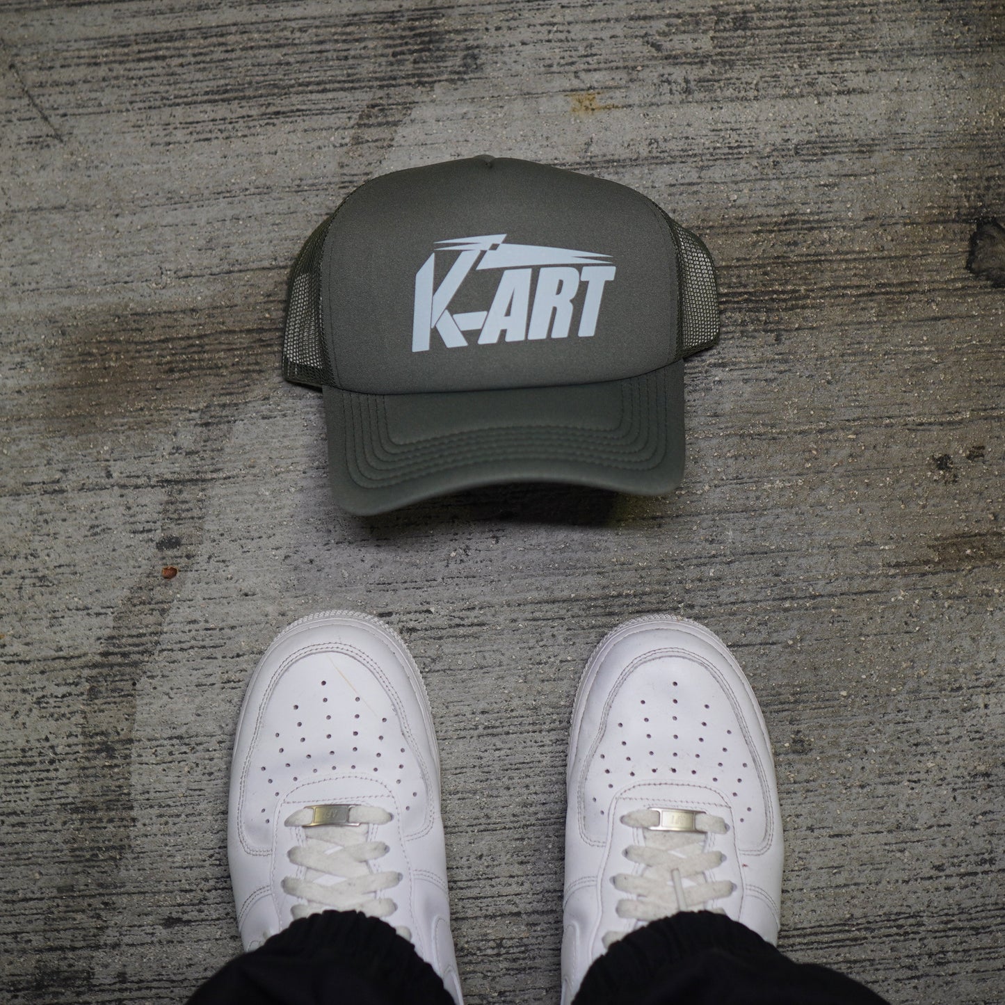 K ART LOGO Foam Trucker Hat