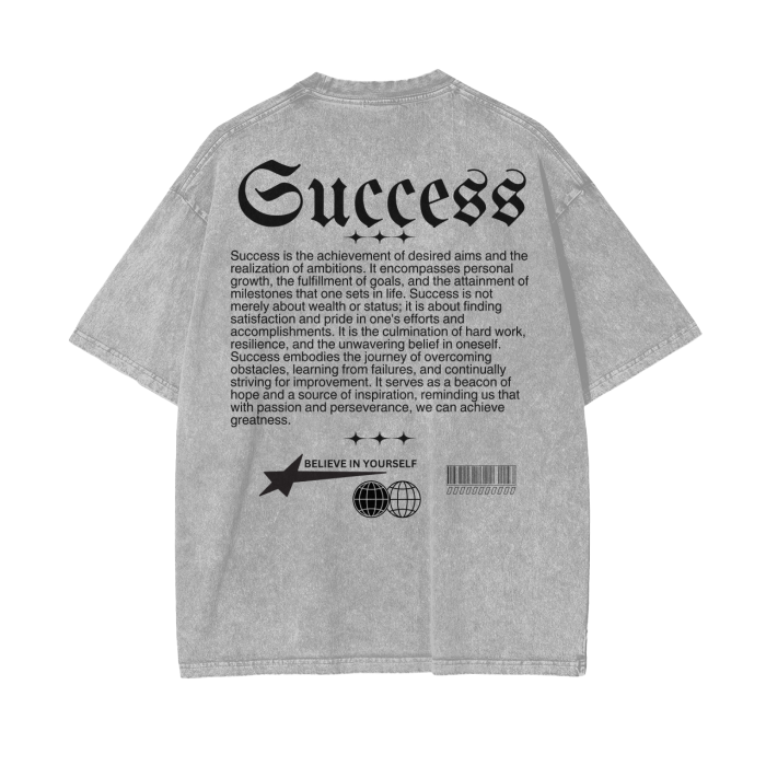 SUCCESS Oversize T-Shirt - 250 GSM